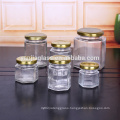 50ml 120ml hexagon honey jar cheap glass jars wholesale with factory price